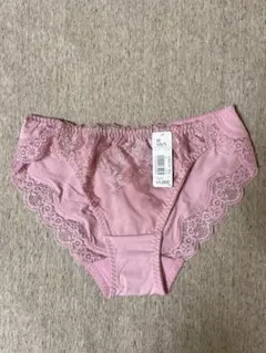 【新品】aimerfeel ピンク刺繍ショーツ　　Mサイズ