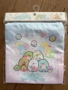 【新品】すみっコぐらし 巾着袋 たぴおかパーク