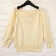 Rope Picnic スクエアネックスプリングニット