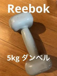 家トレ・Reebok 5kg ダンベル グレー