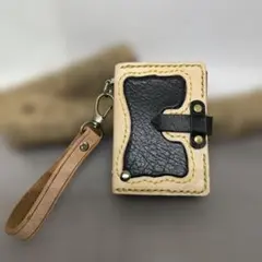 手縫いレザーコンパクト財布