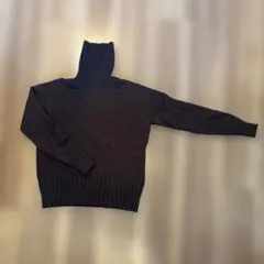 BANANA REPUBLIC タートルネックセーター XS ダークブラウン