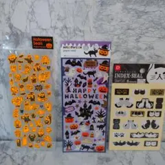 シールシート ハロウィンペーパーシール シール 紙シールシール交換 シール帳