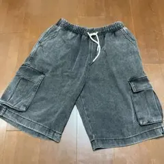 AGOD グレー カーゴショートパンツ Lサイズ