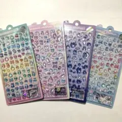 ボンボンドロップシール ミニ　 めろめろ　 ゆめいろ　 よるねこ　 なないろ