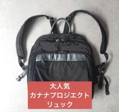 カナナプロジェクト 抗菌抗ウイルス撥水加工リュック バックパック 黒のサムネイル