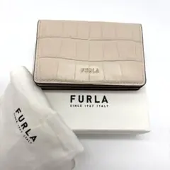 【未使用美品】FURLA ベージュ 名刺入れのサムネイル
