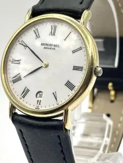 RAYMOND WEIL GENEVE 腕時計 ゴールドカラー美品でジャンク品 - メルカリ