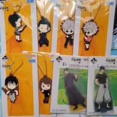 呪術廻戦 一番くじ 懐玉・玉折 五条 夏油 家入 伏黒セット(アクスタラバチャ)