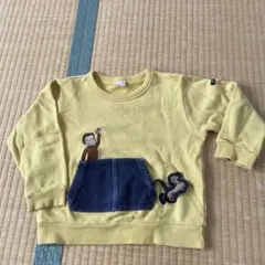 petit main おさるのジョージトレーナー 110