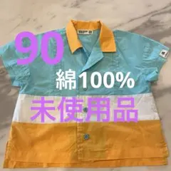 RAG MART 半袖シャツ 90cm マルチカラー