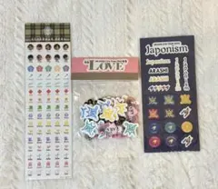 嵐　Love ワクワク学校　japonism シール　3点セット