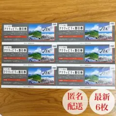 日本駐車場開発　株主優待　スキー場　リフト及びアクティビティ割引券　計6枚