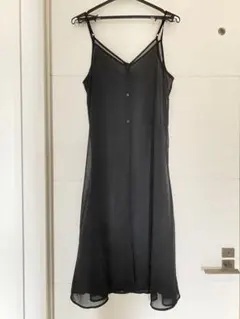 【美品】シースルーキャミワンピース