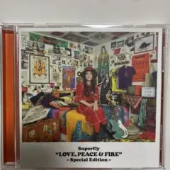 Superfly LOVE, PEACE & FIRE アルバム スーパーフライ