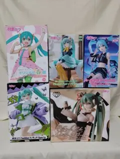 ⭐️即購入OK⭐️初音ミク フィギュア まとめ売り 5体セット - メルカリ