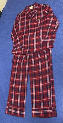 gelato Pique (ジェラートピケ) チェック柄パジャマセット　フリー