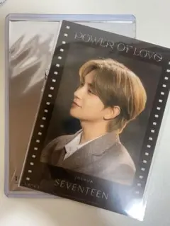 ジョシュア　Power of love 特典　SEVENTEEN