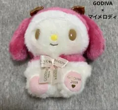 限定　GODIVA MY MELODY ぬいぐるみ 2019年製
