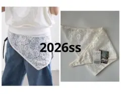 今季【LAYAS/レイヤーズ】 LACE TRIANGLE SCARFのサムネイル