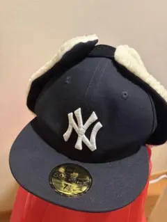 New Era ニューヨークヤンキース ボアキャップ 7 1/2