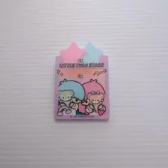 サンリオキャラクターズ アクリルブローチ リトルツインスターズ