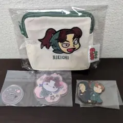 忍たま乱太郎 山田利吉 スクエアポーチ でふぉラバ アクリルスタンド セット