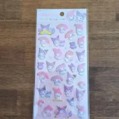 マイメロディ & クロミ ぷくっとシール
