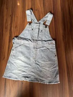 グローバルワーク　GLOBAL WORK  デニム　ジャンパースカート　XL