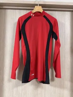 Under Armour Metal 長袖アンダーウェア レッド/ブラック