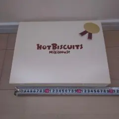 ミキハウス HOT BISCUITS ギフトボックス 約28cm×22cm
