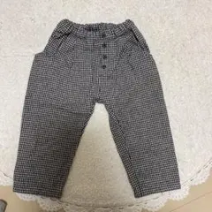 サルエル パンツ　110 千鳥格子