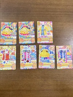 アイカツ カード セット 7枚 まとめ売り 夏樹みくる ポップ レア