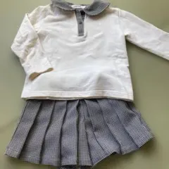 SLAP SLIP 長袖カットソー ギンガムチェック 上下セット