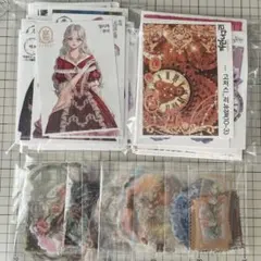 装飾ステッカー　人物ステッカー　コラージュ素材　シール　おすそ分け　11