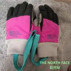 THE NORTH FACE 手袋 キッズMサイズ ピンク/黒