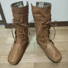 レザーレトロブーツ※24〜24.5cm