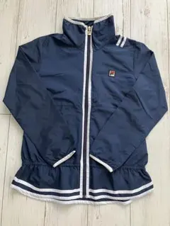 フィラ　薄手レディース　テニスジャケット　M 紺色