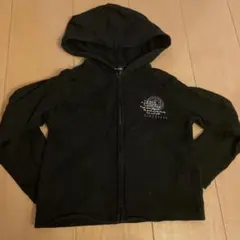 COMME CA ISM 黒 パーカー 110cm