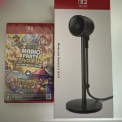 新品未開封品　マリオパーティジャンボリー + Switch 2 純正カメラ