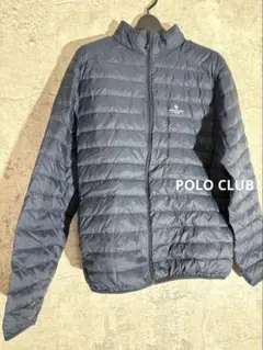 ☘️POLO CLUB ライトダウンジャケット 軽量 防寒 アウター M