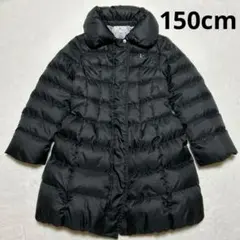 組曲 KUMIKYOKU ダウンコート 150cm 黒