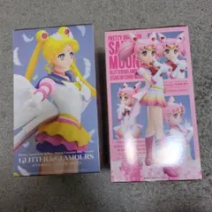 フィギュア　GLITTER＆GLAMOROUS　セーラームーン　ちびうさ　セット