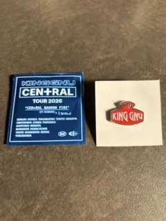 King Gnu ピンバッジ CEN+RAL TOUR 2026 シークレット - メルカリ