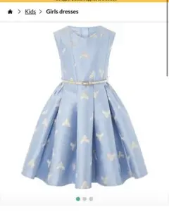 (お値下げしました)［新品未使用］モンスーン　ドレス　100cm(3y)