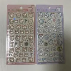 ボンボンドロップシール2シートセット　ちいかわ