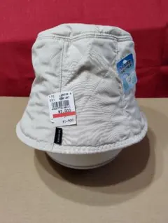 未使用・ サイズ調整機能付きバケットハット