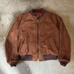 ボーイズマーケット別注 vanson スエードジャケット バンソン