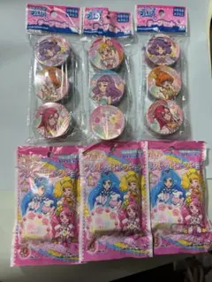 (新品未使用)プリキュア テープセット＆ブレスレットまとめ売り大量セット