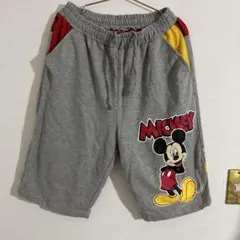 ディズニー　古着　ミッキー　ハーフパンツ